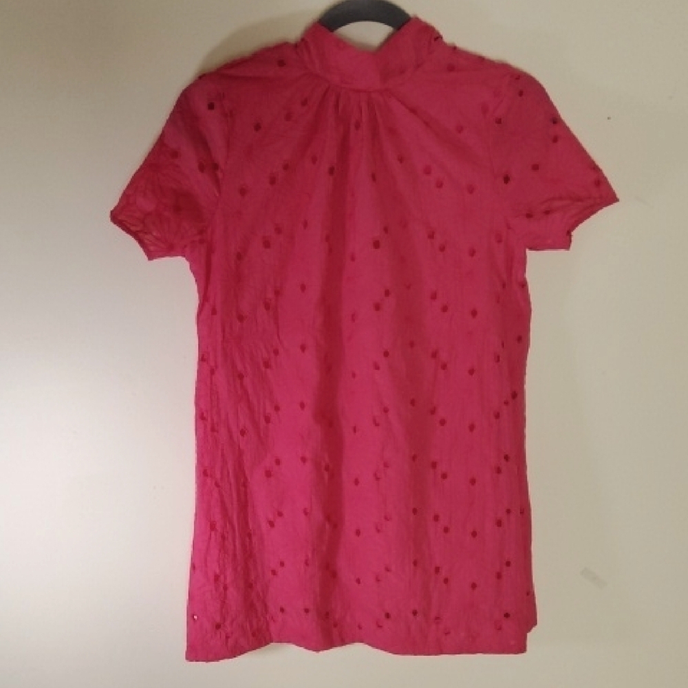 Storia Pink Short Sleeve Dress Size M